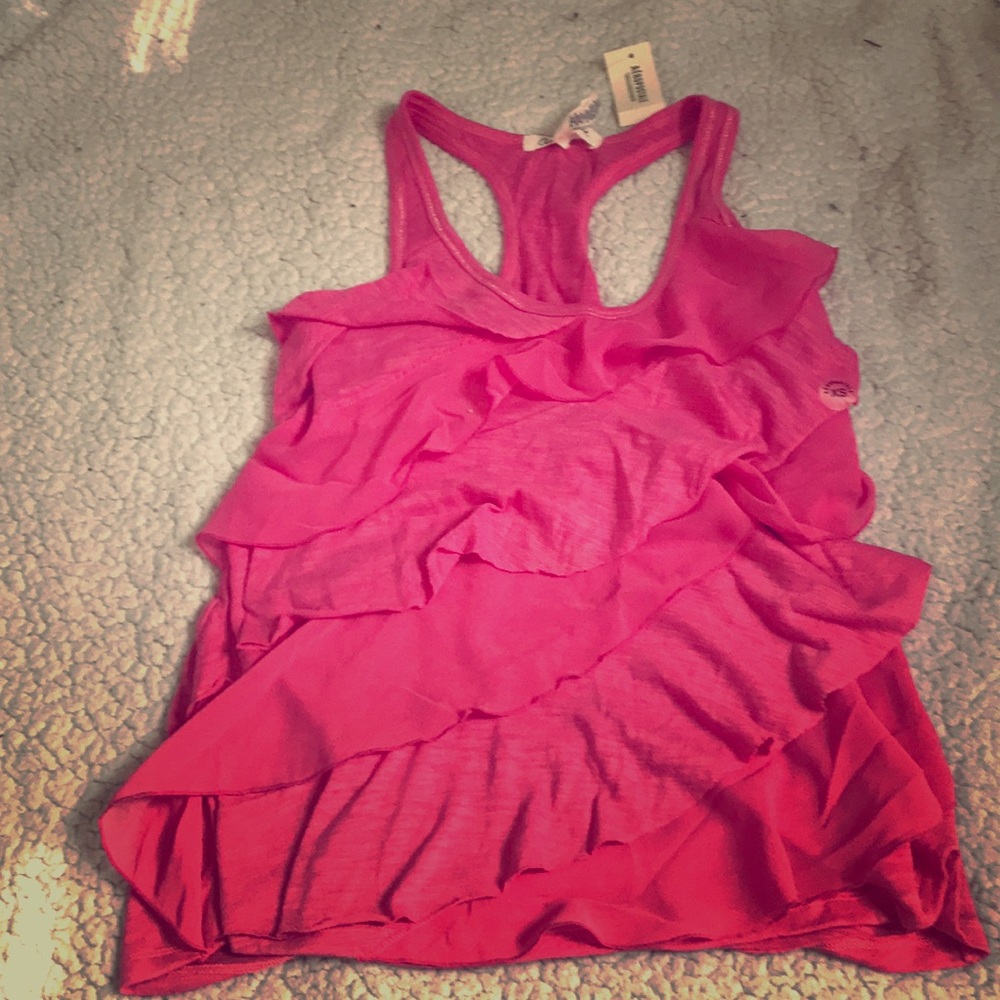 AEROPSTALE TANG TOP PINK XS  STILL HAS TAGS ON IT